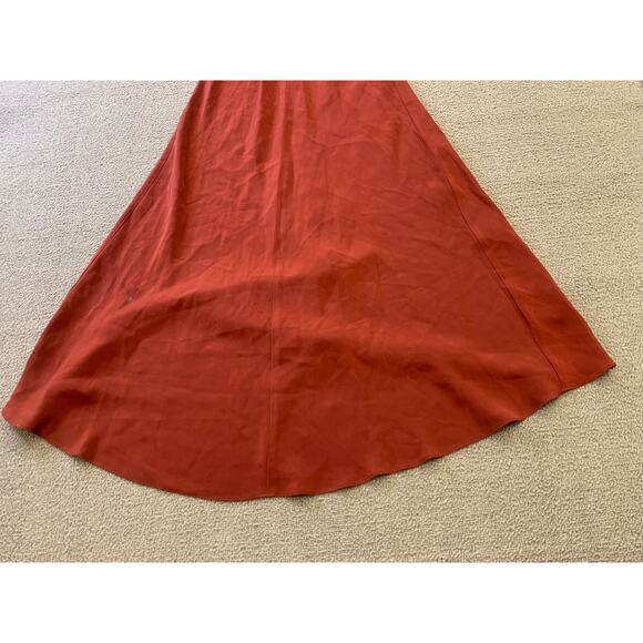TIBI‎ Women Size 6 Burgundy Pink Midi Dress - Picture 7 of 11